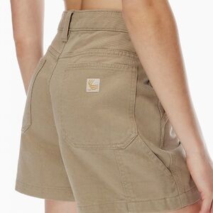 Aritzia TNA Tan Shorts
